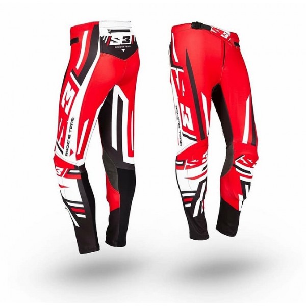 Pantalone S3 TRIAL RACING TEAM PILOT RED